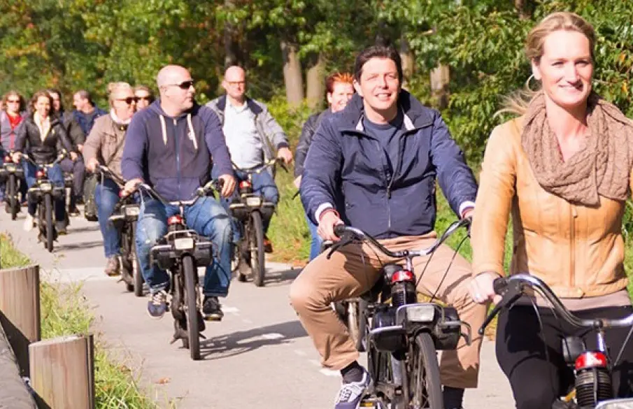 Solex rijden in Nijmegen