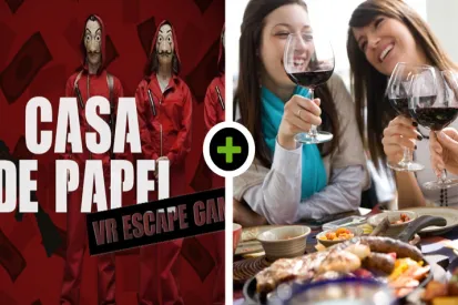 VR Escape Game: Casa de Papel - Driegangendiner